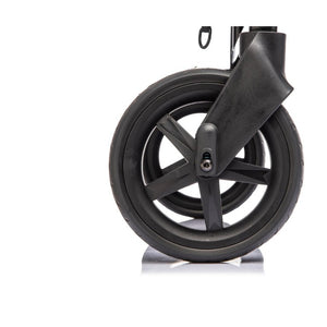 English Elm Wogan Four Seat Stroller with Reinforced Frame All Terrain Wheels and Safety Harness Black W1578P515534
