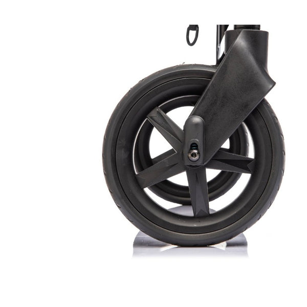 English Elm Wogan Four Seat Stroller with Reinforced Frame All Terrain Wheels and Safety Harness Black W1578P515534