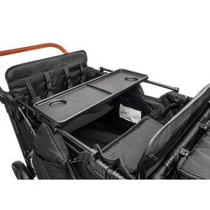 English Elm Wogan Four Seat Stroller with Reinforced Frame All Terrain Wheels and Safety Harness Black W1578P515534