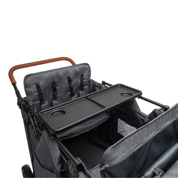 English Elm Wogan Four Seat Stroller with Reinforced Frame All Terrain Wheels and Safety Harness Gray W1578P515535