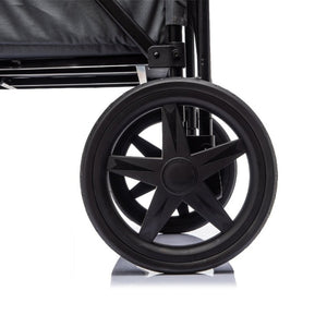 English Elm Wogan Four Seat Stroller with Reinforced Frame All Terrain Wheels and Safety Harness Gray W1578P515535