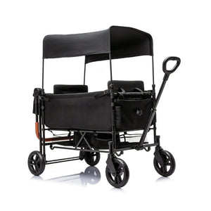 English Elm Wagon Stroller for Two Kids with All-Terrain Wheels Foldable Frame and Sun Canopy W1578P515536