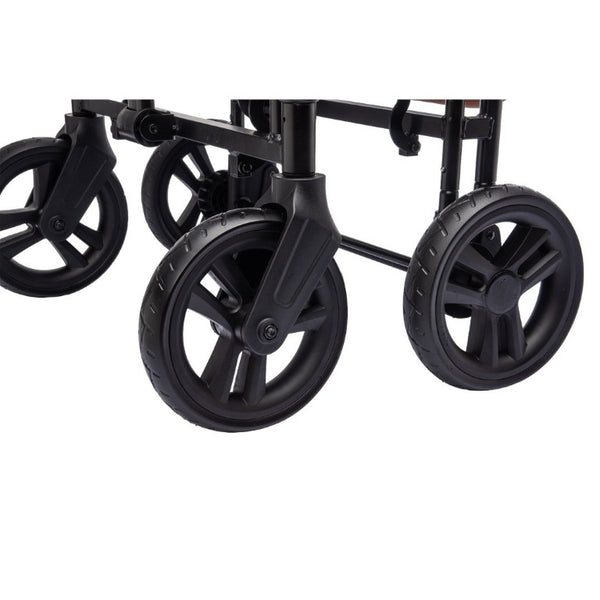 English Elm Wagon Stroller for Two Kids with All-Terrain Wheels Foldable Frame and Sun Canopy W1578P515536