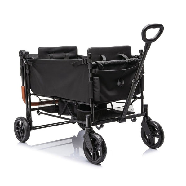 English Elm Wagon Stroller for Two Kids with All-Terrain Wheels Foldable Frame and Sun Canopy W1578P515536
