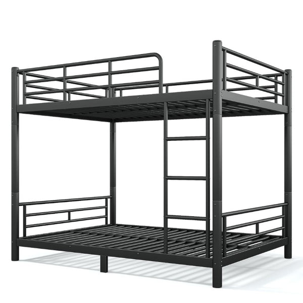 English Elm Full Over Metal Bunk Bed Heavy Gauge Steel Frame Converts to Two Beds W1580P454730