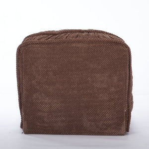 English Elm [video Provided] Foldable Floor Lounger with Five Locking Positions Plush Cotton Fill Living Room Brown W1628P187575