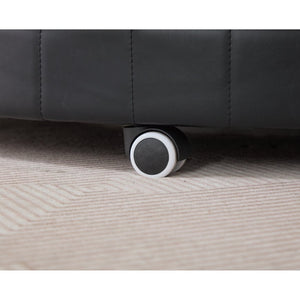 English Elm [new Arrived] Oversized Round Swivel Accent Chair with 360 Rotation Polyester Upholstery W1628P218357