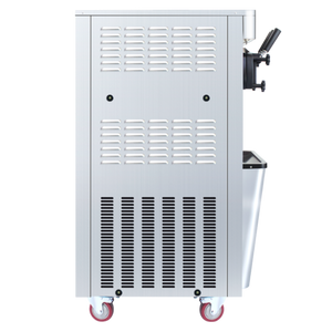 English Elm Commercial Soft Serve Ice Cream Machine Three Flavor SUS304 Steel 30L Per Hour W1676P146593