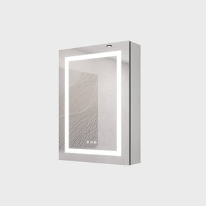 English Elm 20 X 28 Aluminum Wall Medicine Cabinet Dimmable Led Anti-fog Touch Bathroom Mirror W173894722
