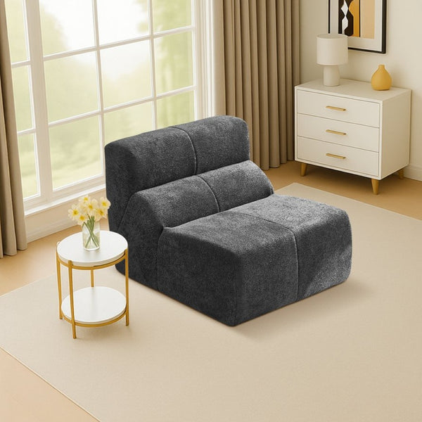 English Elm Luxury Velvet Accent Chair with Raindrop Upholstery for Living Room or Home Office W1765P349643