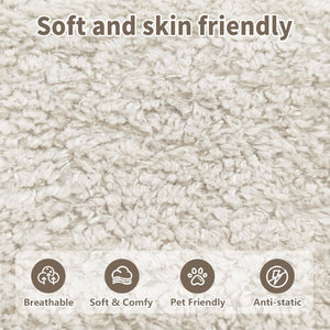 English Elm 101 Inch Curved Bouclé Sofa Plush Half Moon Silhouette for Modern Living Rooms W1765P541307