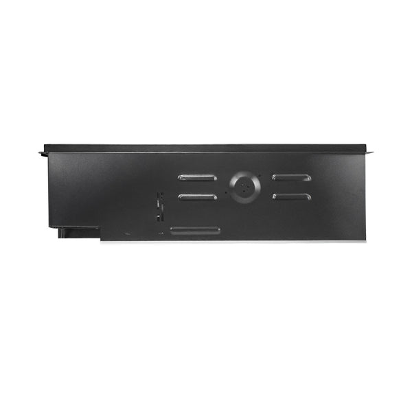 English Elm 28 Inch Infrared Electric Fireplace Insert with 3d Flames and Cement Grey Firebox W1769P458333