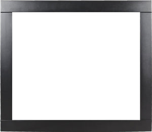English Elm 28 Inch Recessed Infrared Quartz Fireplace Insert with 3d Flame and Trim Kit W1769P459256
