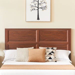 English Elm Queen Platform Bed Walnut Finish 3d Geometric Headboard Four Storage Drawers Bench W1820S00090