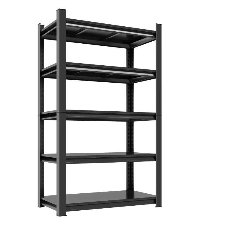 English Elm 5-Tier Heavy Duty Steel Garage Shelving Unit with 2000Lb Capacity and Snap Lock Assembly W1831P494439