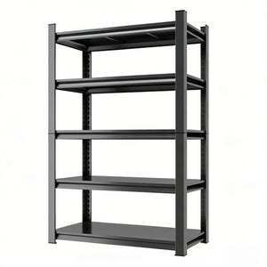 English Elm 5-Tier Heavy Duty Steel Garage Shelving Unit with 2000Lb Capacity and Snap Lock Assembly W1831P494439