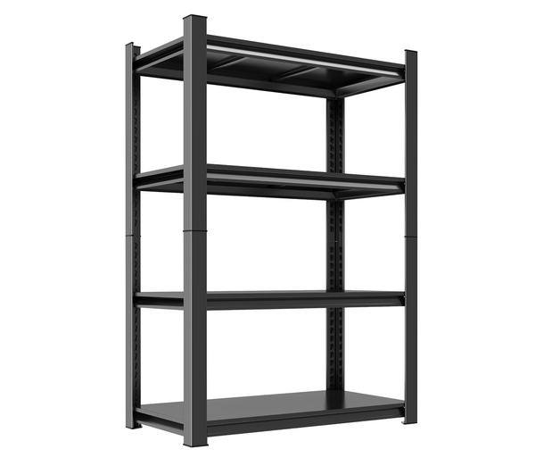 English Elm 63-Inch Heavy Duty Metal Shelving Unit 1200 Lb Capacity Adjustable 4-Tier Garage Rack W1831P519470