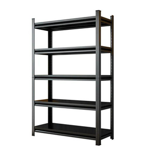 English Elm 5-tier Cold-rolled Steel Shelving Unit Industrial Powder-coated Rack with Adjustable Levels W1831P539019
