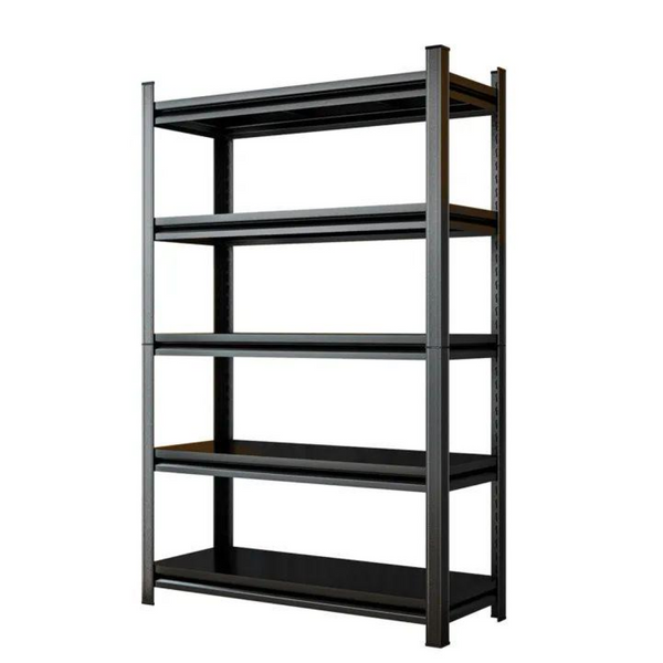 English Elm 5-tier Cold-rolled Steel Shelving Unit Industrial Powder-coated Rack with Adjustable Levels W1831P539019