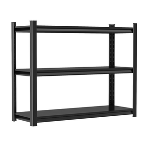 English Elm 3-Tier Steel Shelving Rack with Adjustable Crossbars for Reptile Tanks and Heavy Storage W1831P540163