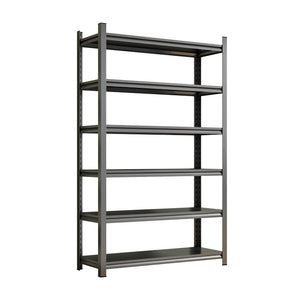 English Elm 6‑Tier Cold-Rolled Steel Shelving Unit Heavy Duty Garage Basement Warehouse Rack W1831P556751
