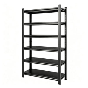 English Elm 6‑Tier Cold-Rolled Steel Shelving Unit Heavy Duty Garage Basement Warehouse Rack W1831P556751