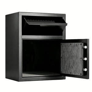 English Elm Commercial Steel Drop Slot Safe with Digital Keypad Anti-Theft Alarm for Office Use W1831P563144