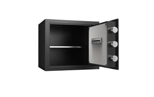 English Elm 1.2 Cu Ft Steel Home Safe with Biometric Fingerprint Access and Anti-Pry Bolts W1831P604703