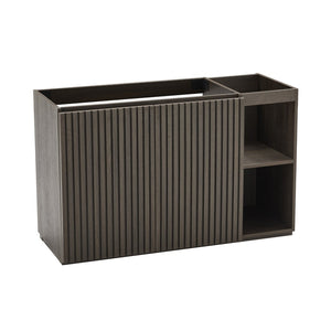 English Elm Galan Floating Walnut Bathroom Vanity with Granite Sink and Four Soft Close Drawers W1865P442942