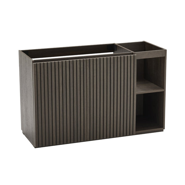 English Elm Galan Floating Walnut Bathroom Vanity with Granite Sink and Four Soft Close Drawers W1865P442942