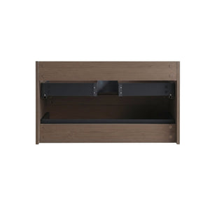 English Elm Alice-36W-118,Wall Mounted Walnut Vanity Cabinet Two Soft-Close Drawers Push Open Design W1865P499499