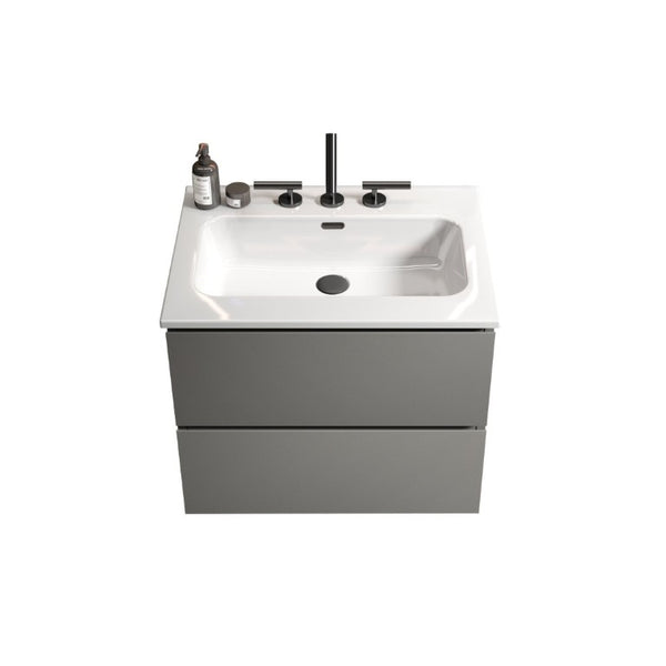 English Elm Tia Floating Wall Mount Bathroom Vanity with Ceramic Basin and Soft Close Drawers W1865S00129