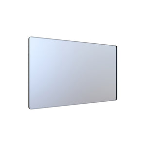 English Elm 72" Matte Black Aluminum Rectangular Wall Mirror Tempered Glass Bathroom Vanity W1920P498824