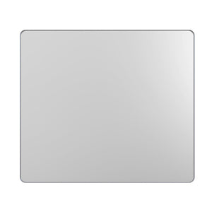 English Elm 36 Inch Rectangular Wall Mirror Aluminum Frame Tempered Glass Vanity Bathroom W1920P498830