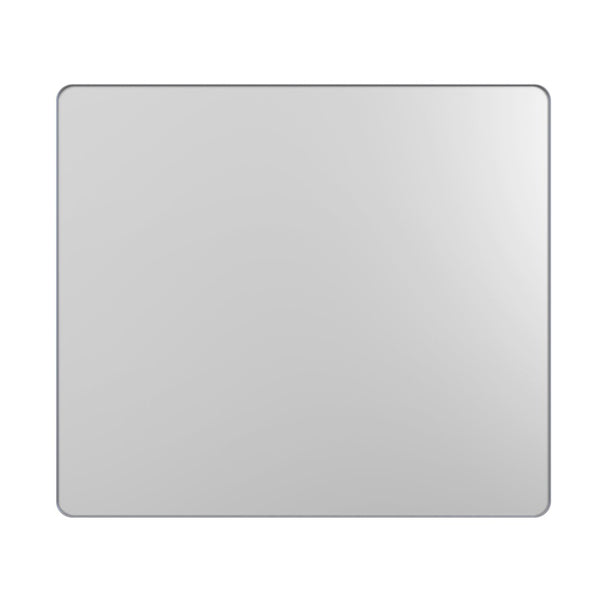 English Elm 36 Inch Rectangular Wall Mirror Aluminum Frame Tempered Glass Vanity Bathroom W1920P498830