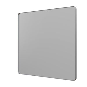 English Elm 40 Inch Rectangular Wall Mirror Silver Aluminum Frame Tempered Glass Bathroom Vanity W1920P498831