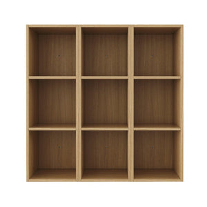 English Elm 36 Inch Wall Mounted Bathroom Cabinet Engineered Wood Soft Close Three Door Storage Oak Storage Shelves Combination W1972S00032