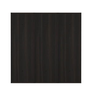 English Elm 36 Inch Wall Mounted Bathroom Cabinet Engineered Wood Soft Close Three Door Storage Dark Oak Storage Shelves Combination W1972S00034