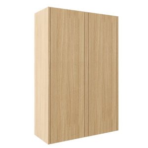 English Elm 24 Inch Wall Mounted Oak Finish Cabinet with Soft Close Door for Bathroom or Study W1972S00035