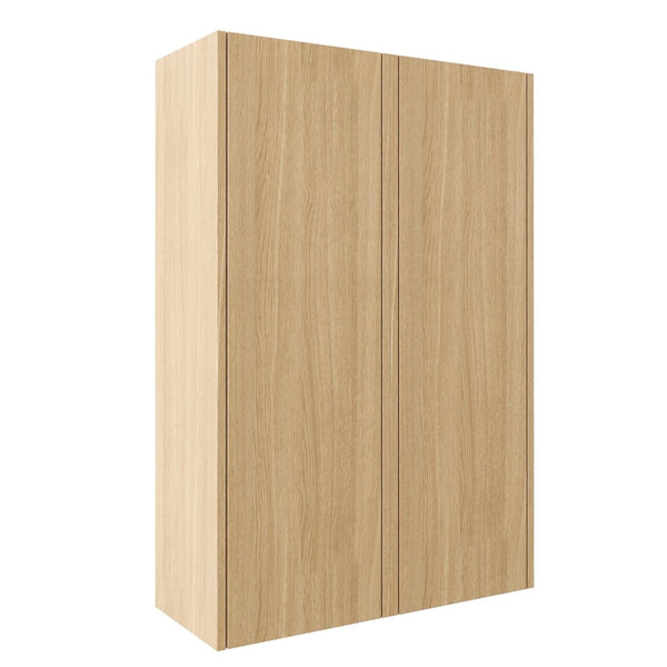 English Elm 24 Inch Wall Mounted Oak Finish Cabinet with Soft Close Door for Bathroom or Study W1972S00035