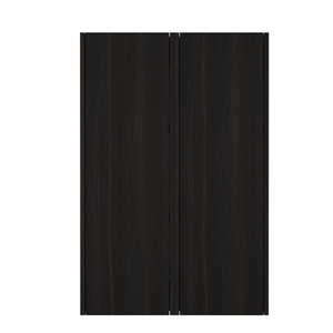 English Elm 24 Inch Dark Oak Wall Mounted Cabinet Soft Close Door Adjustable Shelves Bathroom Storage W1972S00037