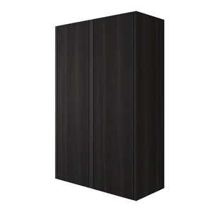 English Elm 24 Inch Dark Oak Wall Mounted Cabinet Soft Close Door Adjustable Shelves Bathroom Storage W1972S00037