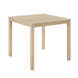 English Elm 5-piece Counter Height Dining Set Rubberwood Chairs Upholstered Linen Kitchen Table W1998P418965