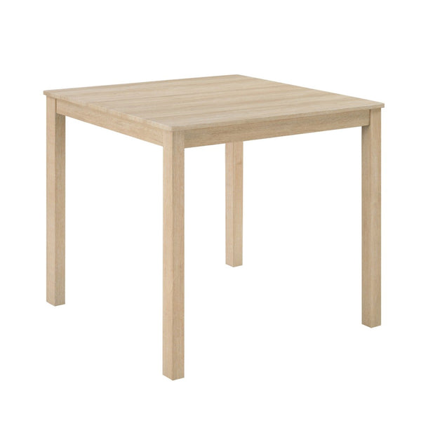 English Elm 5-piece Counter Height Dining Set Rubberwood Chairs Upholstered Linen Kitchen Table W1998P418965