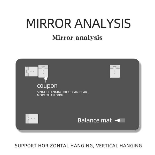 English Elm Bathroom Wall Mirror Frameless Anti-Fog Silver Glass for Vanity and Bedroom W2071123878