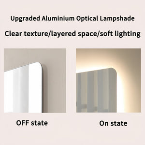English Elm 65x22inch Led Backlit Full Length Wall Mirror with Dimmable Soft Glow for Bedroom W2071P202830