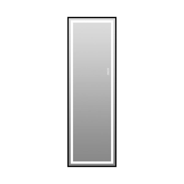 English Elm 65 Inch LED Full Length Mirror Dimmable Aluminum Frame Freestanding or Wall Mounted W2071P545741