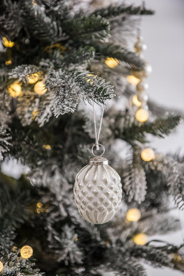 English Elm D4x4.2"h Glass Ball Ornaments Set of 12 Festive Holiday Tree Hanging Decor W2078P253842