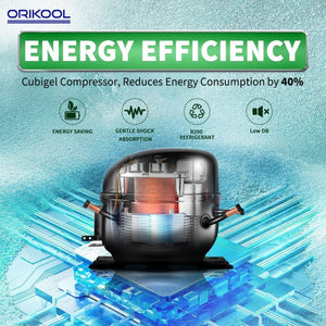 English Elm Orikool 49 Cu Ft Stainless Steel Reach in Merchandiser with Tempered Glass Door W2095126114