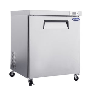 English Elm Orikool Stainless Steel Undercounter Commercial Freezer 8 Cu Ft ETL Certified Kitchen Unit W2095126116